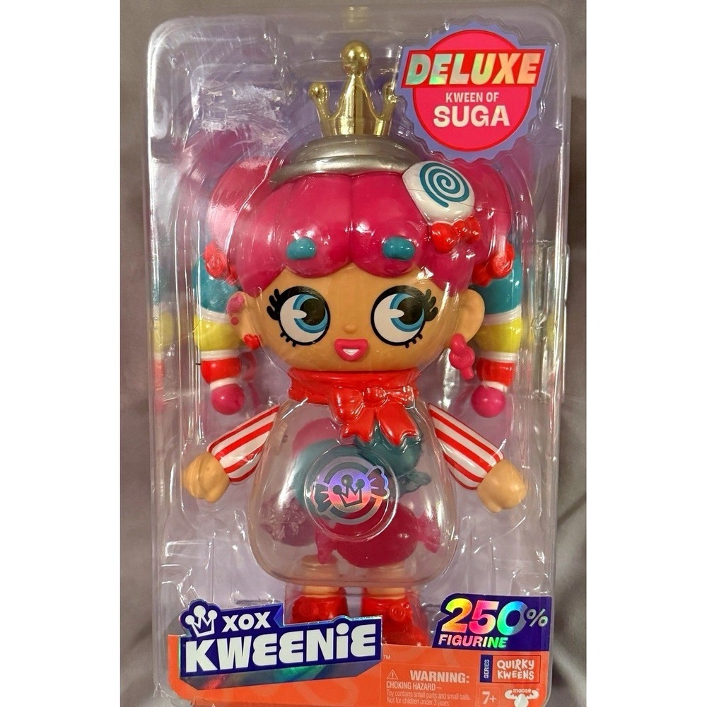 Moose‎ Toys XOX Kweenie Deluxe Kween of Suga Kids 11in Pink New 250% Figurine